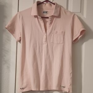 Converse Pink Polo Shirt